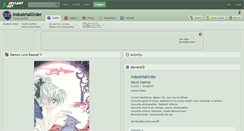Desktop Screenshot of industrialorder.deviantart.com