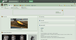 Desktop Screenshot of griiot.deviantart.com