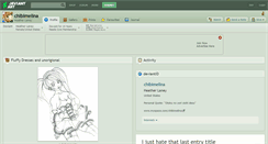 Desktop Screenshot of chibimelina.deviantart.com