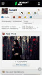 Mobile Screenshot of eredel.deviantart.com