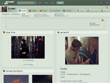 Tablet Screenshot of eredel.deviantart.com