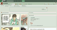 Desktop Screenshot of jewishstar.deviantart.com