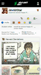 Mobile Screenshot of jewishstar.deviantart.com