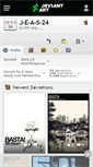 Mobile Screenshot of j-e-a-s-24.deviantart.com