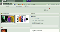 Desktop Screenshot of minimal-fractalists.deviantart.com
