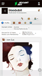 Mobile Screenshot of bloodxdoll.deviantart.com
