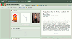 Desktop Screenshot of markel-calsifer-love.deviantart.com