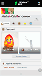 Mobile Screenshot of markel-calsifer-love.deviantart.com