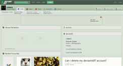 Desktop Screenshot of colaco.deviantart.com