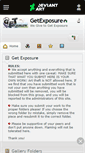 Mobile Screenshot of getexposure.deviantart.com