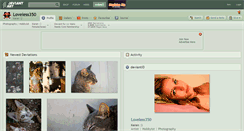 Desktop Screenshot of loveless350.deviantart.com