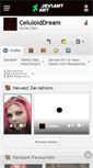 Mobile Screenshot of celuloiddream.deviantart.com