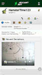 Mobile Screenshot of hamstertime123.deviantart.com