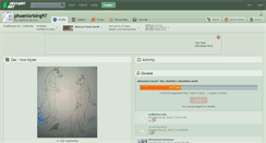 Desktop Screenshot of phoenixrising97.deviantart.com