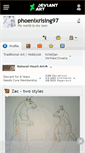 Mobile Screenshot of phoenixrising97.deviantart.com