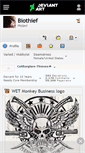 Mobile Screenshot of biothief.deviantart.com