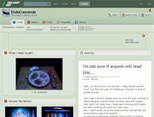 Tablet Screenshot of endocrescendo.deviantart.com