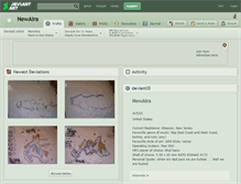 Tablet Screenshot of newaira.deviantart.com
