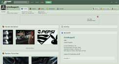 Desktop Screenshot of grimreaper0.deviantart.com