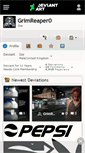 Mobile Screenshot of grimreaper0.deviantart.com