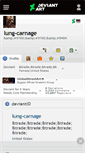 Mobile Screenshot of lung-carnage.deviantart.com