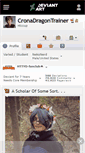 Mobile Screenshot of cronadragontrainer.deviantart.com