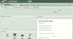 Desktop Screenshot of cherritokio.deviantart.com
