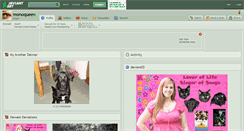 Desktop Screenshot of monoqueen.deviantart.com