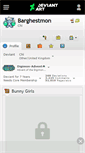 Mobile Screenshot of barghestmon.deviantart.com