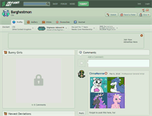Tablet Screenshot of barghestmon.deviantart.com