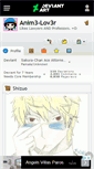 Mobile Screenshot of anim3-lov3r.deviantart.com