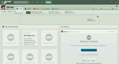 Desktop Screenshot of kite-san.deviantart.com