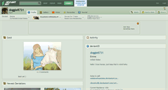 Desktop Screenshot of doggie8731.deviantart.com