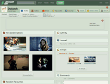 Tablet Screenshot of doatech.deviantart.com