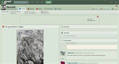 Desktop Screenshot of macaulish.deviantart.com