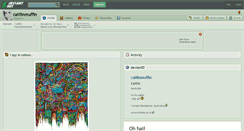 Desktop Screenshot of caitlinmuffin.deviantart.com