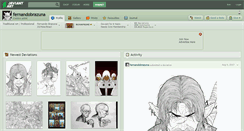 Desktop Screenshot of fernandobrazuna.deviantart.com