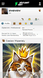 Mobile Screenshot of ewewew.deviantart.com