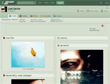 Tablet Screenshot of last-savior.deviantart.com