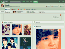 Tablet Screenshot of kizisita.deviantart.com