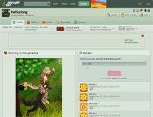 Tablet Screenshot of helikelong.deviantart.com