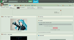 Desktop Screenshot of amnet.deviantart.com