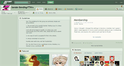 Desktop Screenshot of gender-bending-ftw.deviantart.com