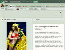 Tablet Screenshot of etaru.deviantart.com