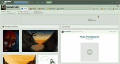Desktop Screenshot of glacialerratic.deviantart.com