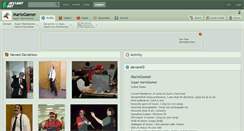 Desktop Screenshot of mariogamer.deviantart.com