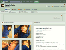 Tablet Screenshot of craigafertucker.deviantart.com