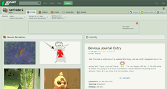 Desktop Screenshot of narfvader2.deviantart.com