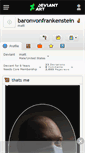 Mobile Screenshot of baronvonfrankenstein.deviantart.com