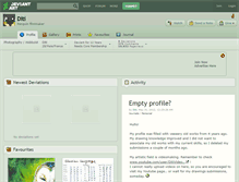 Tablet Screenshot of diti.deviantart.com